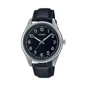 Casio MTP-V005L-1B4 Standard Gents Black Leather Watch