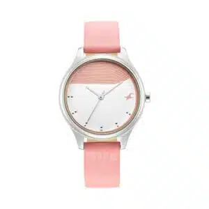 Fastrack 6280SL01 Stunners Pink Dial & Metal Strap
