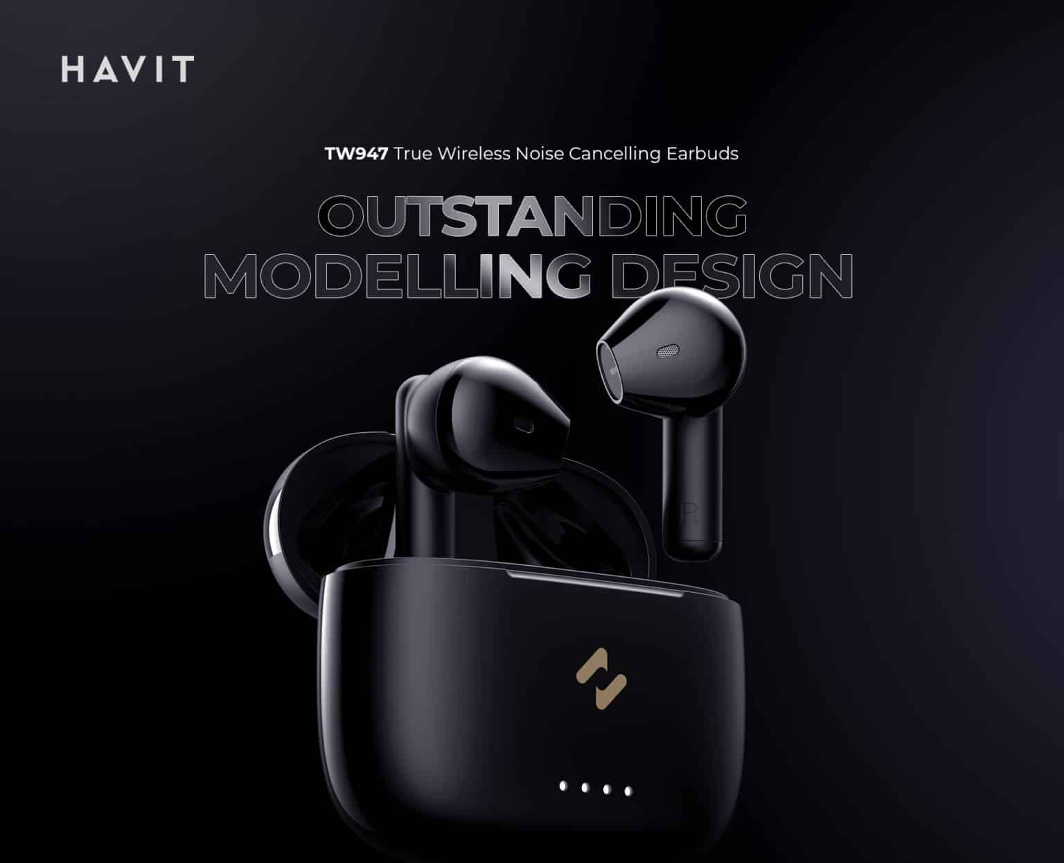 Havit TW947 Noise Cancelling True Wireless Earbuds 4
