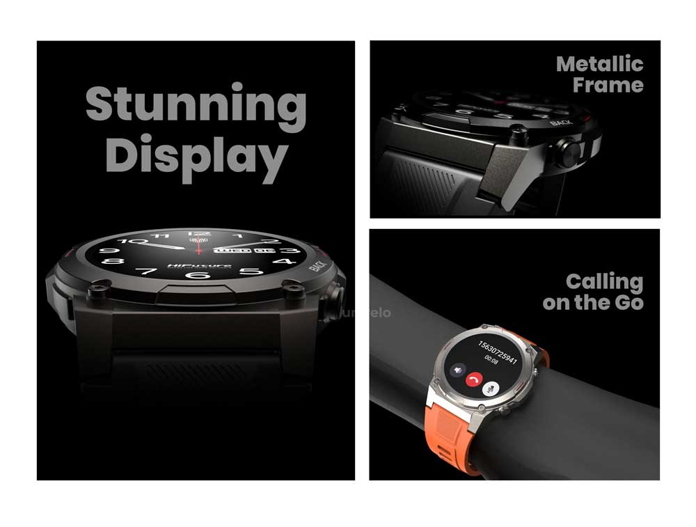 HiFuture Future Go MIX2 Bluetooth Calling Smart Watch 6