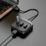 Hoco HB31 4-in-1 USB to 1xUSB3.0 & 3xUSB2.0 Converter - Image 3