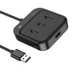 Hoco HB31 4-in-1 USB to 1xUSB3.0 & 3xUSB2.0 Converter - Image 2