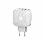 LDNIO A3310Q QC3.0 3-Port Wall Charger With Cable - Image 3