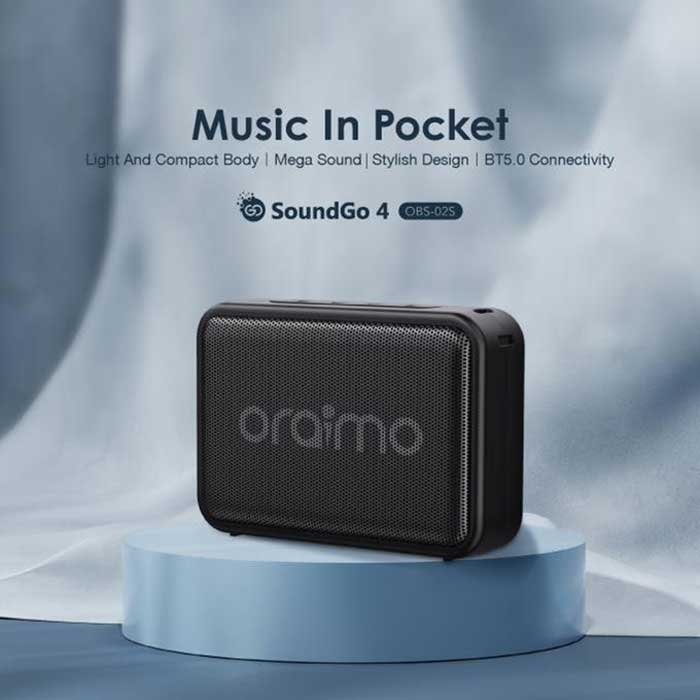 Oraimo OBS 02S SoundGo 4 Ultra Portable Wireless Speaker 2