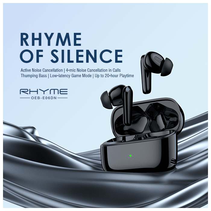 Oraimo OEB E06DN Rhyme Active Noise Cancelling True Wireless Earbuds 3 1