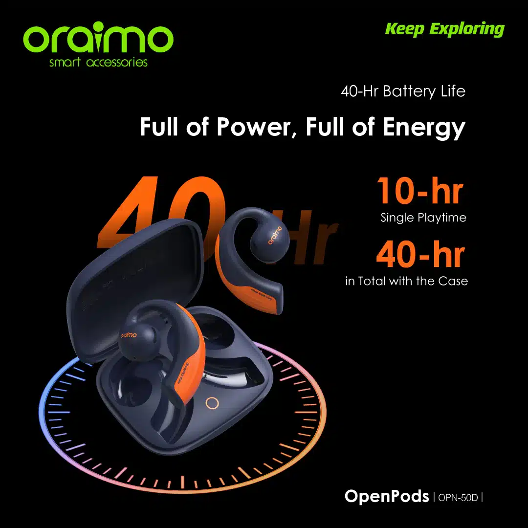 Oraimo OPN 50D Opens Pods Open Ear True Wireless Earphones 3 10