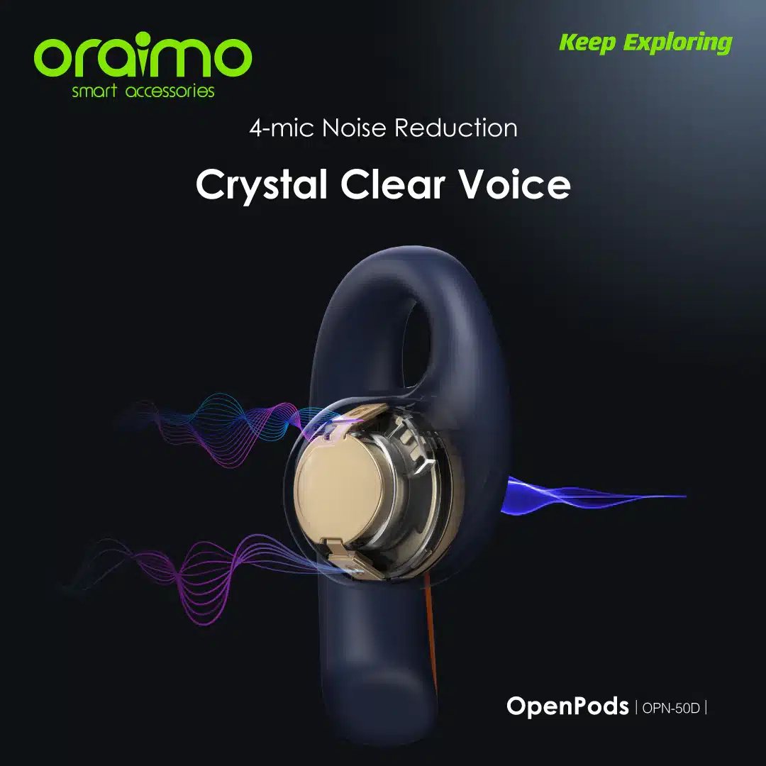 Oraimo OPN 50D Opens Pods Open Ear True Wireless Earphones 3 11