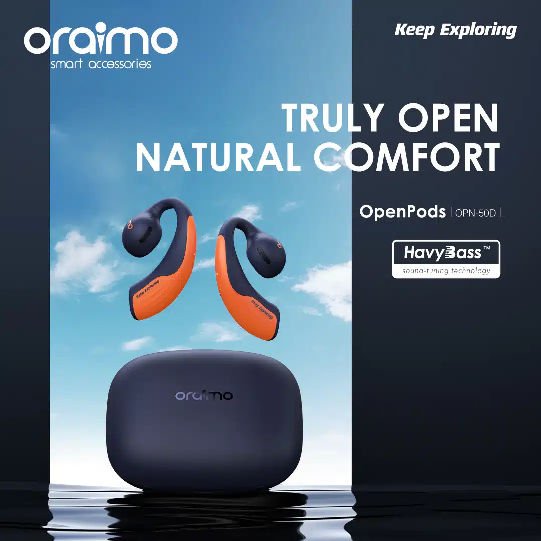 Oraimo OPN 50D Opens Pods Open Ear True Wireless Earphones 3 3