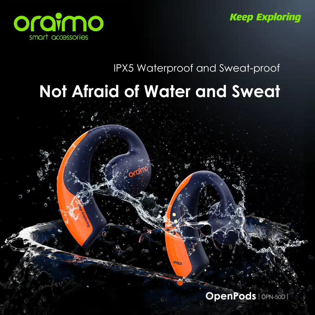 Oraimo OPN 50D Opens Pods Open Ear True Wireless Earphones 3 9