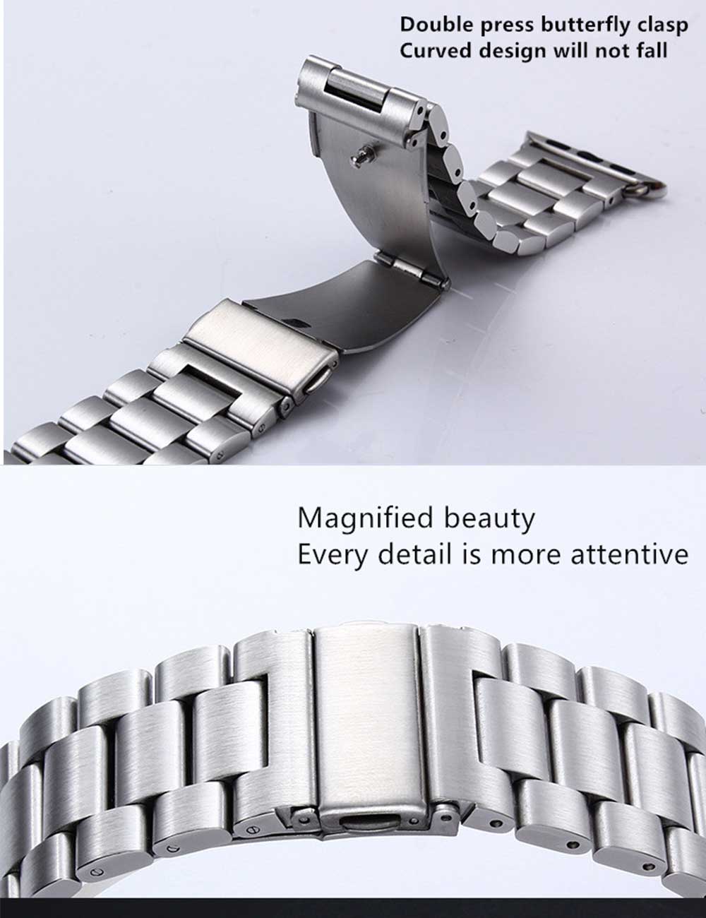 Stainless Steel Belt for Apple Watch Ultra 8