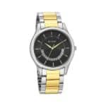 Titan NR1713BM02 Karishma Black Dial Brass Strap Watch