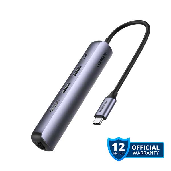 UGREEN CM418 Ultra Slim 5-in-1 USB C HUB