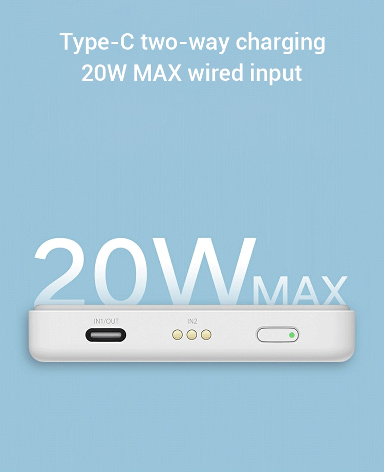 Xiaomi P05ZM 5000mAh Magnetic Wireless Power Bank 6