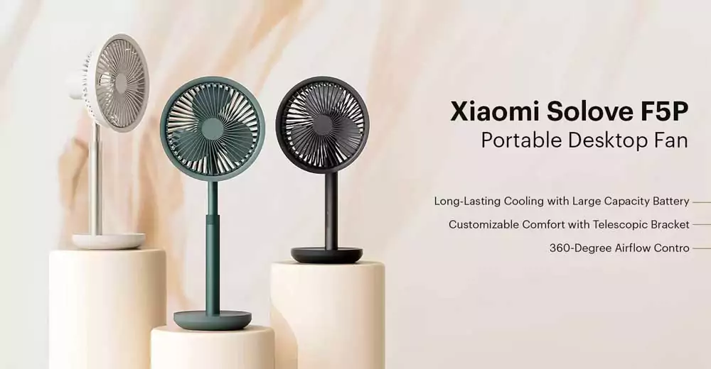 Xiaomi Solove F5P Portable Desktop Fan (F5 PRO)