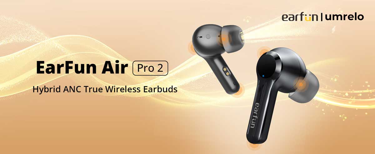 EarFun Air Pro 2 Hybrid ANC True wireless earbuds