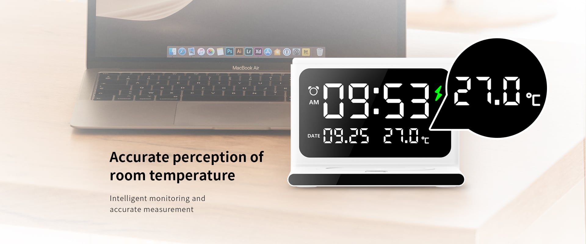 RECCI RLS L12 Perpetual Calendar with 15W Wireless Charger 8