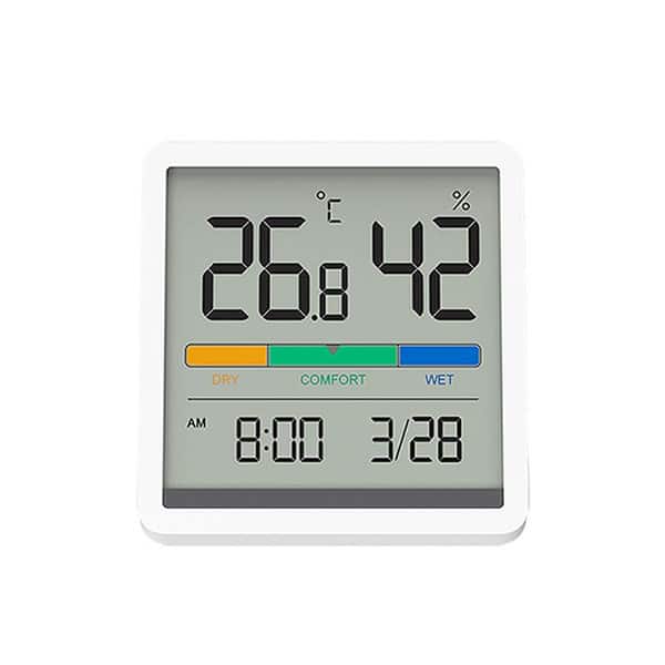 Xiaomi MIIIW Temperature Humidity Digital LCD Thermometer Hygrometer Alarm Clock