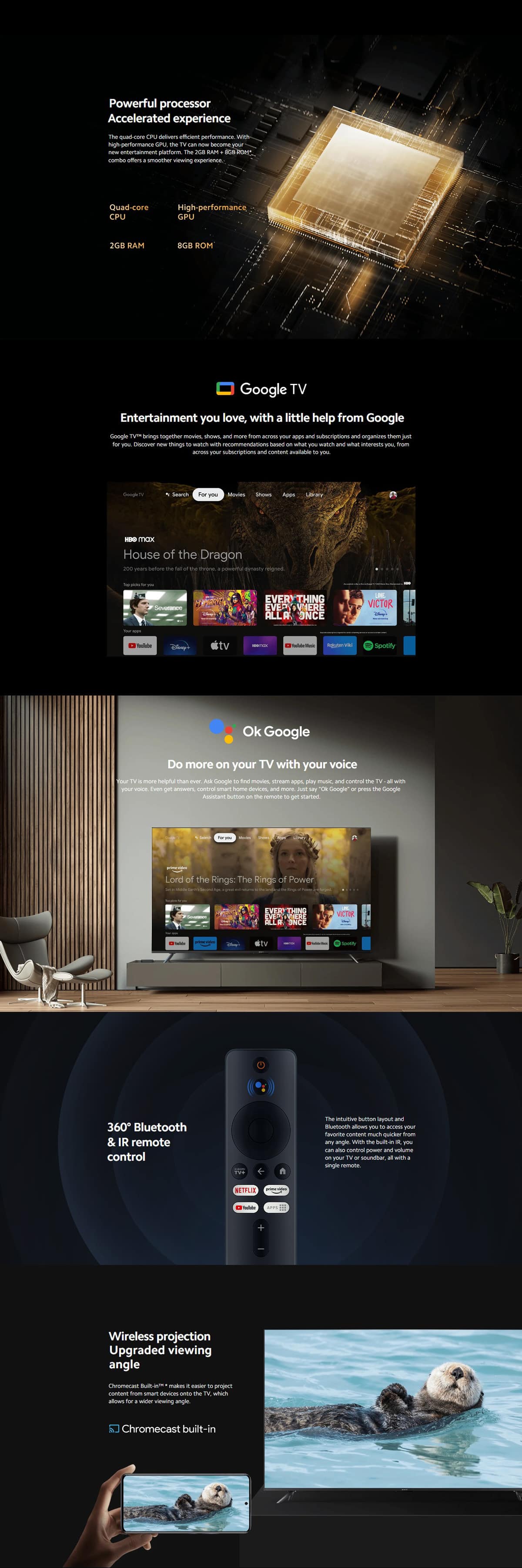 Xiaomi TV Box S 2nd Gen 4K Ultra HD Streaming Media Player 4