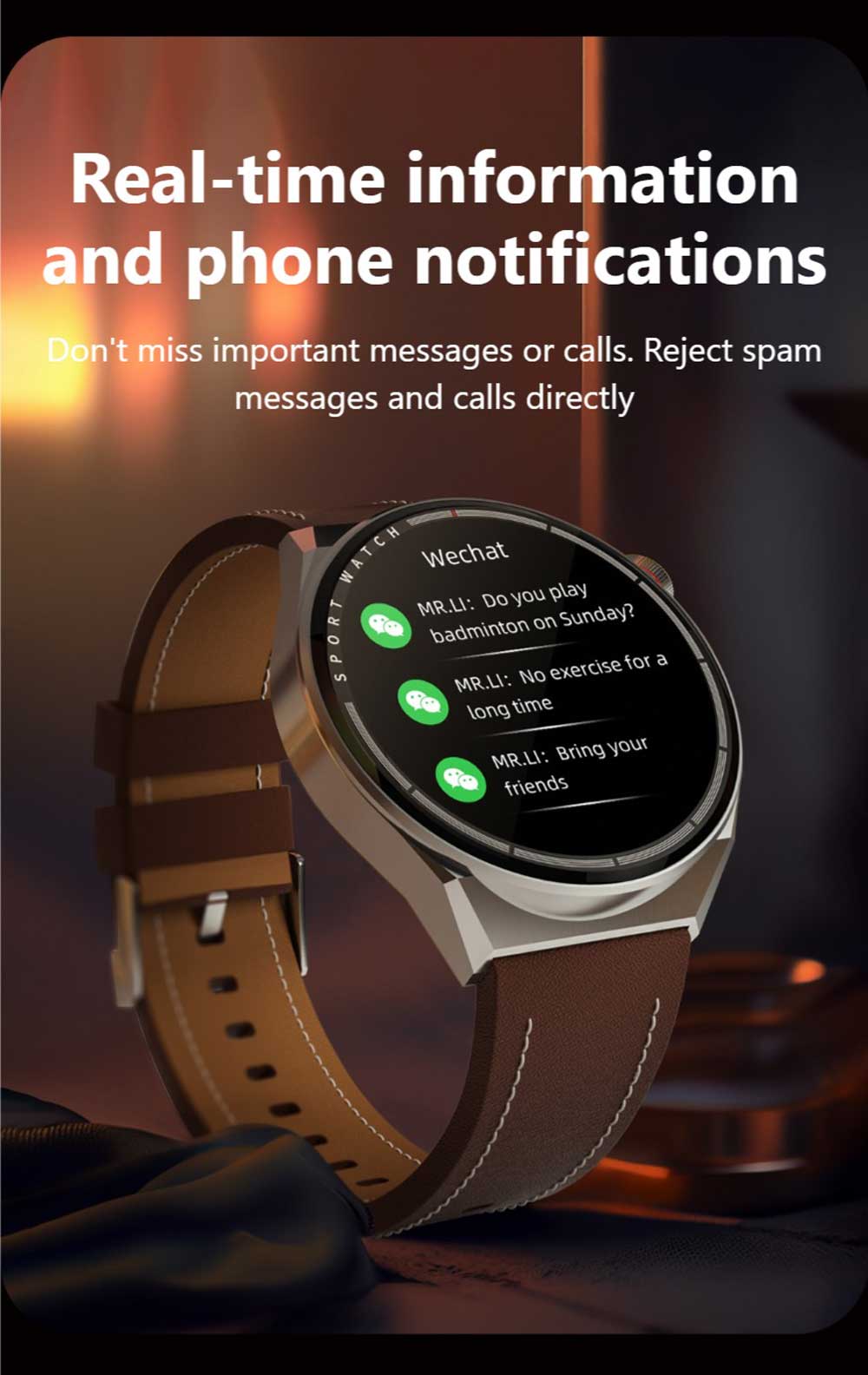 Zordai ZD3 Plus Bluetooth Calling Smart Watch 12