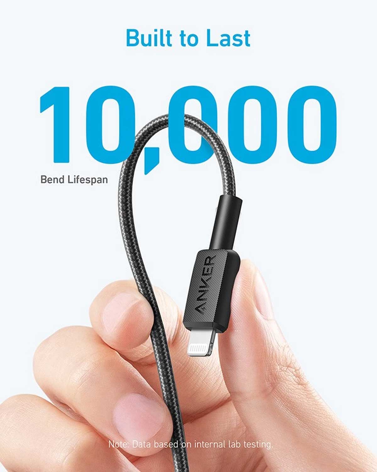 Anker 322 USB C to MFI Lightning Cable 4