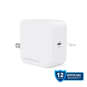 HyperGear SpeedBoost 45W USB-C PD Wall Charger