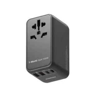 Momax 1-World 100W GaN 4 ports + AC Travel Adapter UA10
