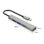 ORICO Type-C to USB3.0 HUB (AH-12F) - Image 4