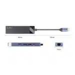 Orico Type-C 5 in 1 Multifunctional Docking Station (DM-5R) - Image 2