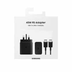 Samsung 45W PD Adapter with USB C to USB C 5A Cable UK 10