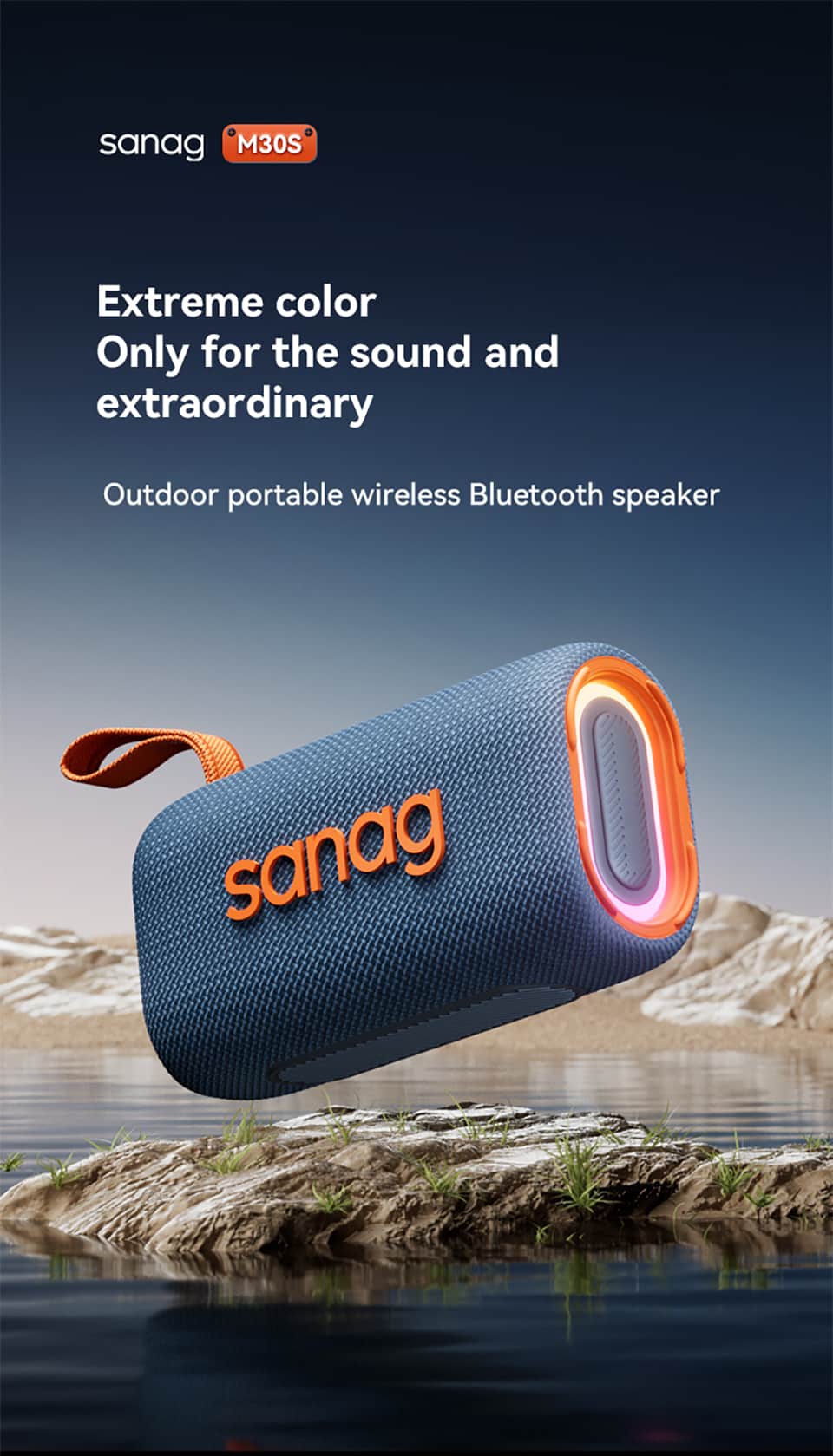 Sanag M30S PRO Portable Bluetooth Speaker 3 8 1