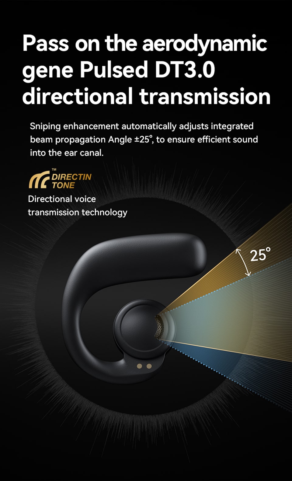 Sanag Z30S PRO Open Ear Air Conduction True Wireless Earbuds 3