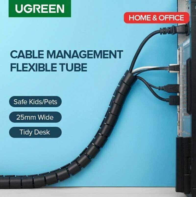 UGREEN LP121 Cable Protection Tube DIA 25mm 3