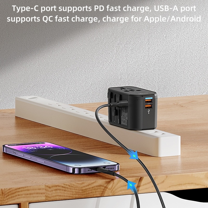 USAMS CC179 T59 20W Universal Travel Charger 5
