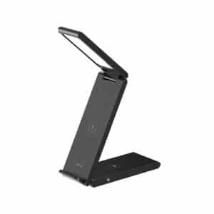 USAMS US CD181 15W 4 in 1 Folding Desktop Wireless Charger Stand with Lamp 2