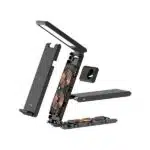 USAMS US-CD181 15W 4 in 1 Folding Desktop Wireless Charger Stand with Lamp - Image 4