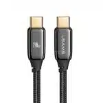 USAMS US-SJ581 U82 Type-C To Type-C PD 240W PD3.1 Zinc Alloy Cable 2 Meter