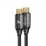 USAMS US-SJ581 U82 Type-C To Type-C PD 240W PD3.1 Zinc Alloy Cable 2 Meter - Image 2