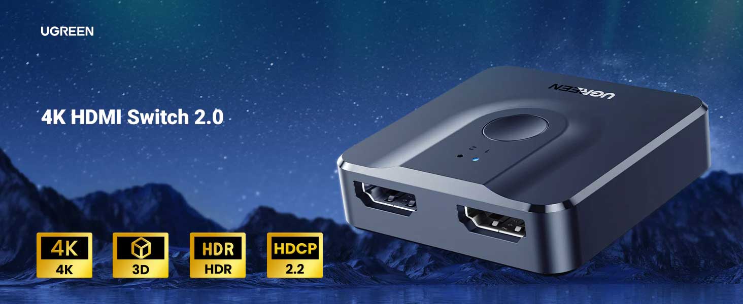 Ugreen CM217 Bi Directional HDMI Switcher 50966 4