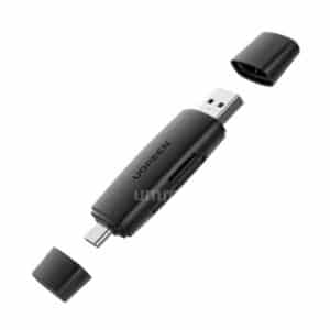 Ugreen CM304 2 in 1 USB A USB C Card Reader 80191 2