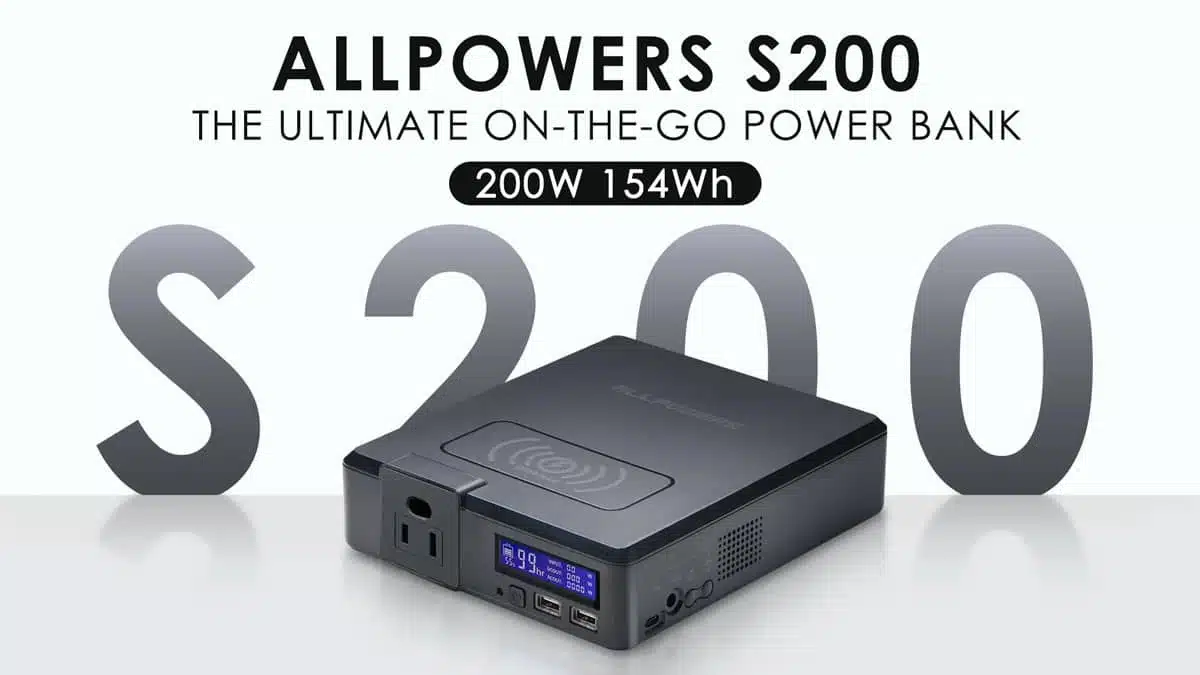 154Wh Capacity； 200W AC output (240W surge)； 1.5hours. Fast Dual Charging (USB-C+AC)； 3 Ways to charge (USB-C+AC+solar charger)； 99W Max. Solar Input； Wireless charger； 3 lbs; 7.87*6.7*1.96 inch； Portable carry/ Fast Charging/Certified Safe