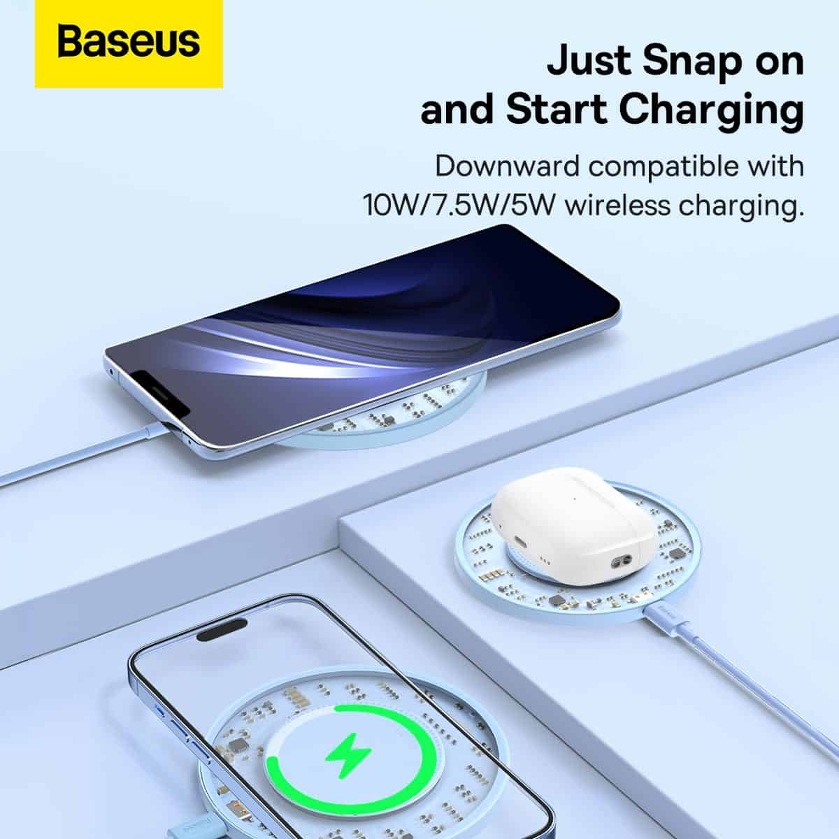 Baseus Simple 2 15W Wireless Charger 6
