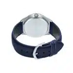 Casio MTP-V006L-2B Blue Leather Analog Men’s Watch - Image 3