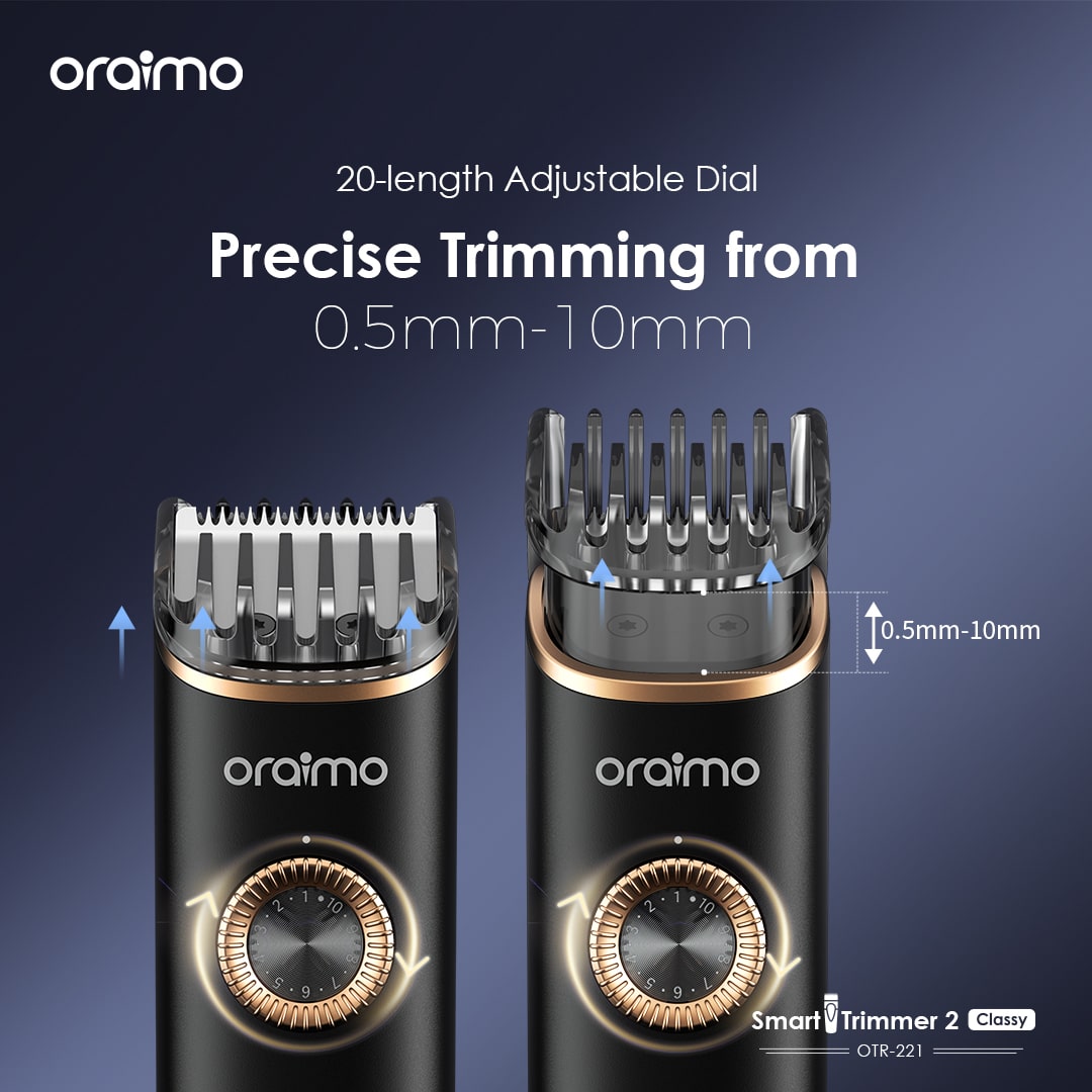 Oraimo OTR 221 SmartTrimmer 2 Multi Functional Beard Trimmer 4