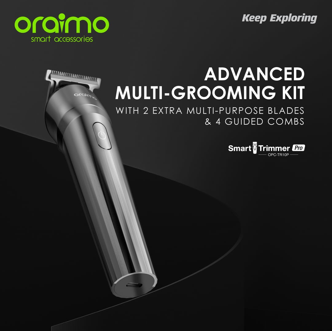 Oraimo SmartTrimmer Pro Grooming Kit Multi functional Trimmer 2