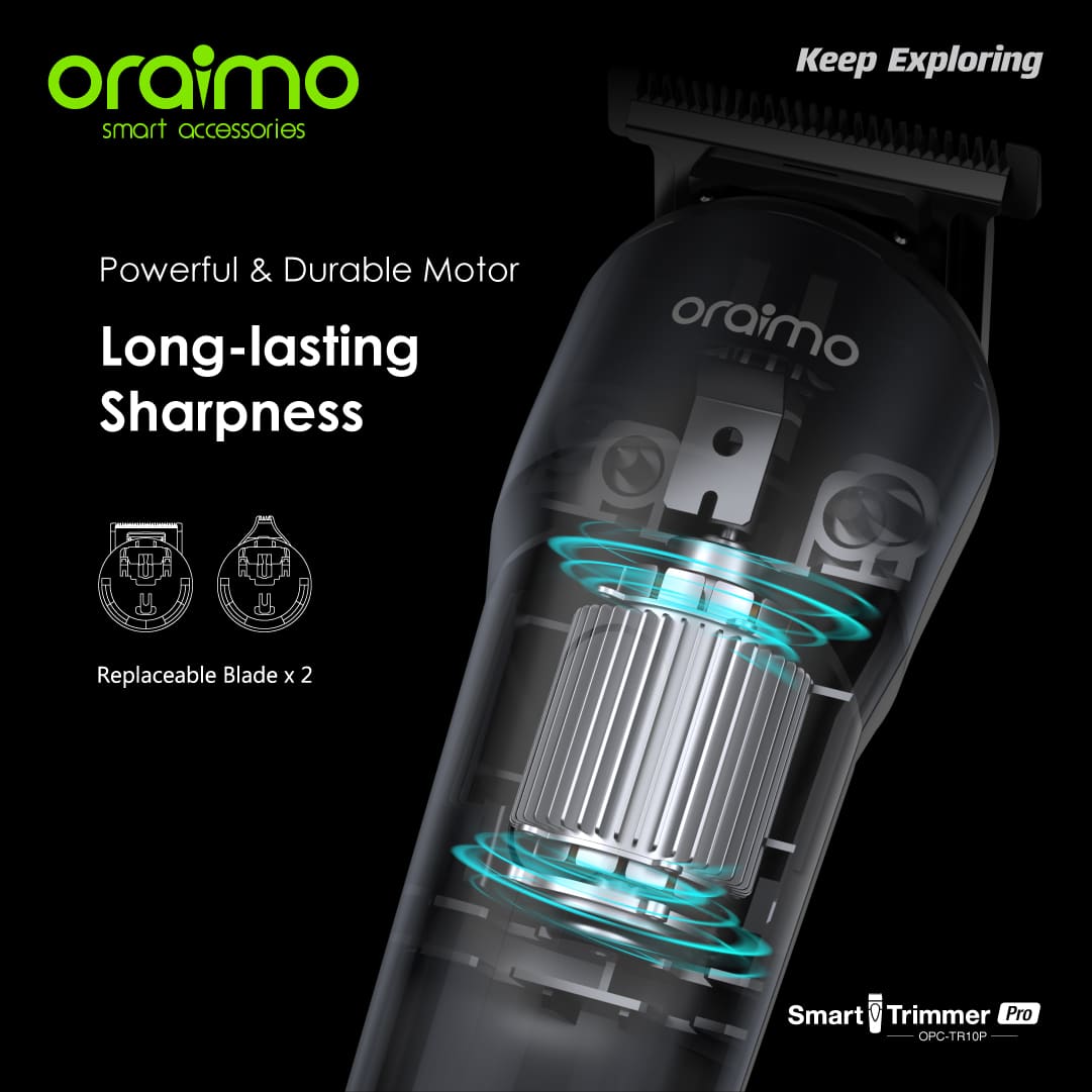 Oraimo SmartTrimmer Pro Grooming Kit Multi functional Trimmer 5