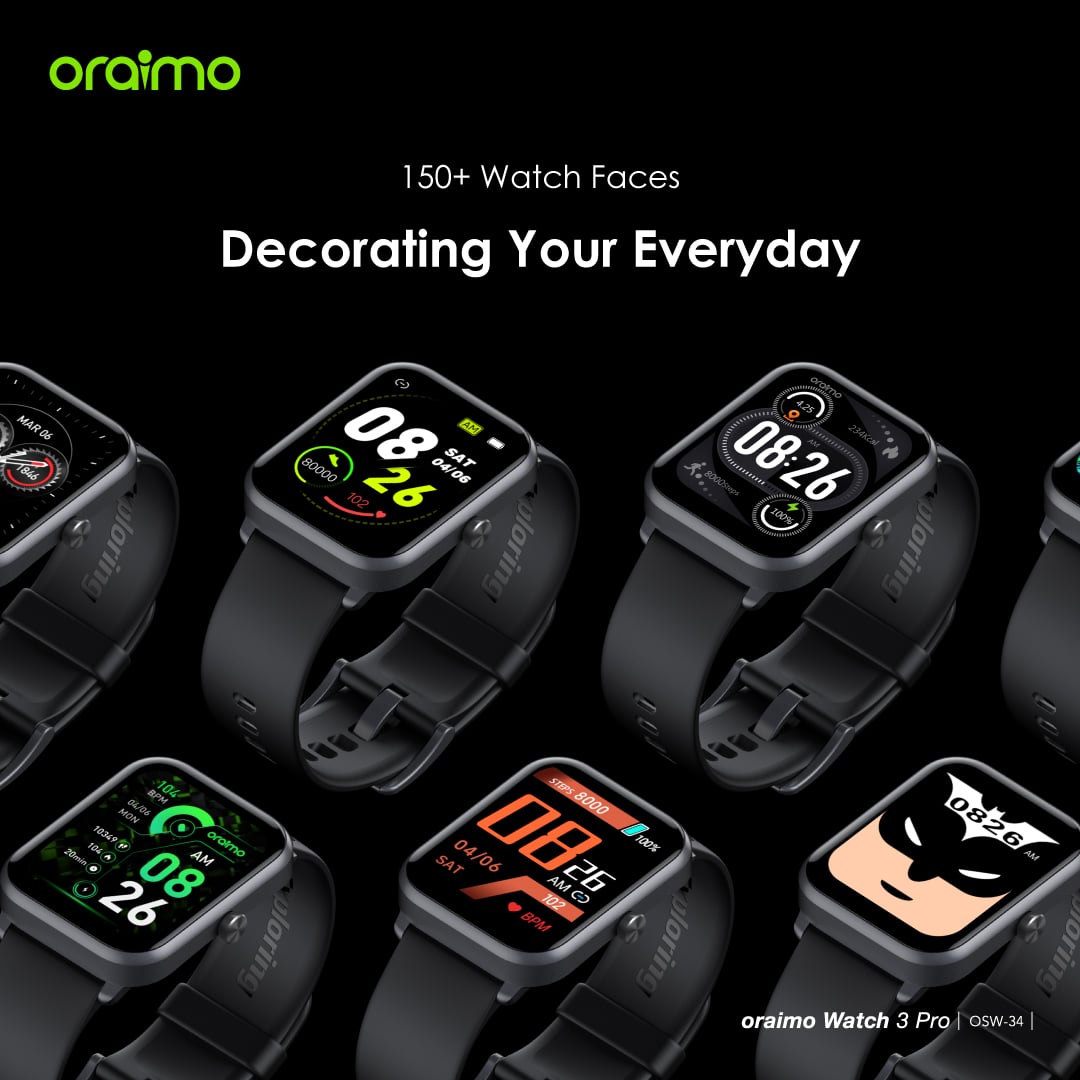 Oraimo Watch 3 Pro Bluetooth Calling Smart Watch 15