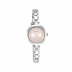 Titan NR2598SM06 Lagan Pink Dial Metal Strap Watch for Women