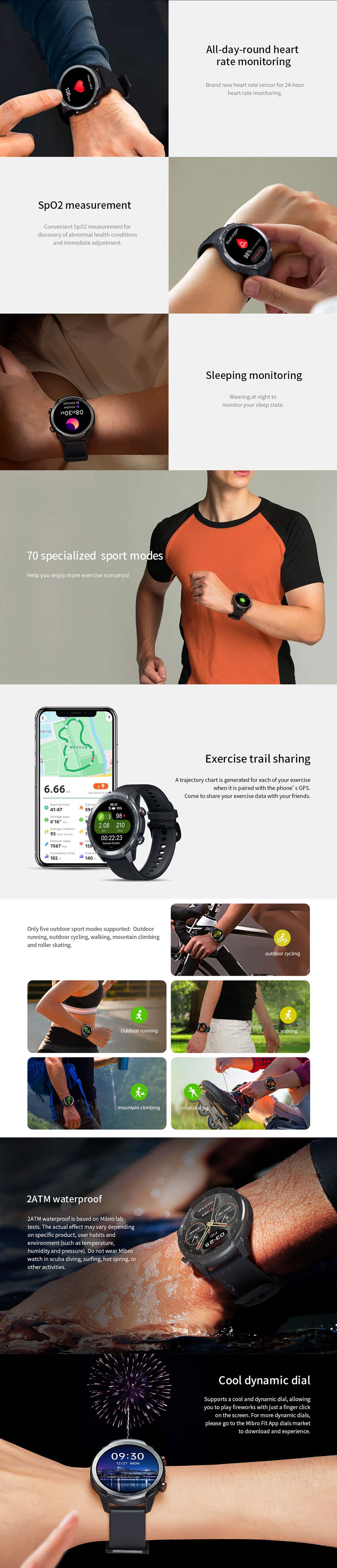 Xiaomi Mibro Watch A2 Bluetooth Calling Smart Watch 5