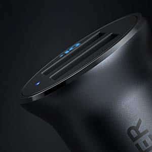 Anker PowerDrive 2 Alloy Metal Mini 24W Car Charger A2727H12 6