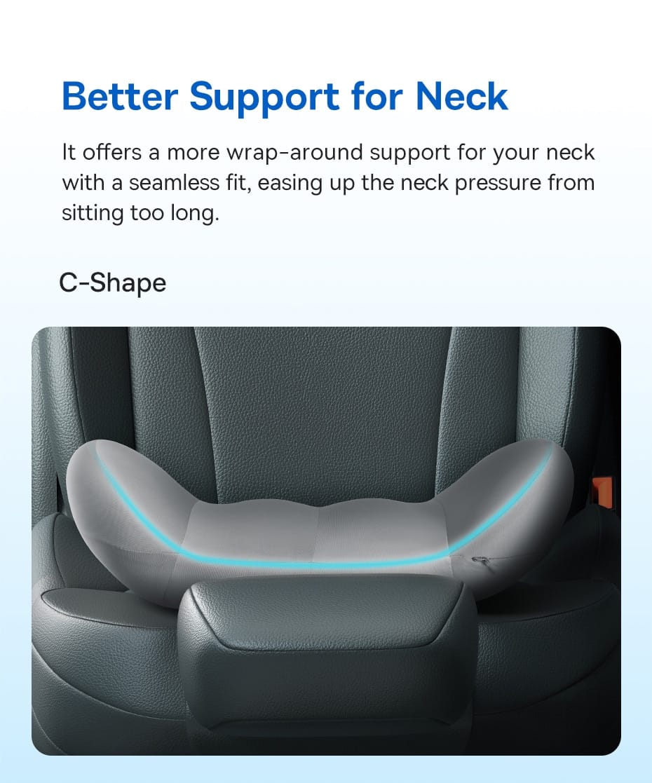 Baseus ComfortRide Series Car Headrest Lumbar Pillow 6